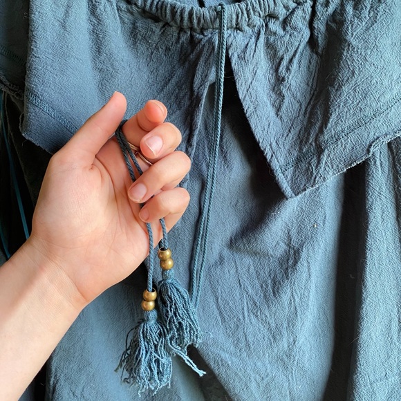 Molly Green Boutique Off the Shoulder Ruffle Dress - Picture 6 of 8